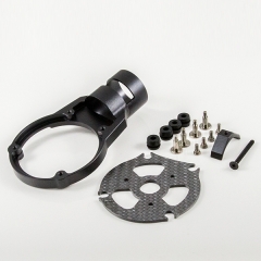 25mm CNC Tube AntiVibe Motor Mount Black (S1000/S1100)