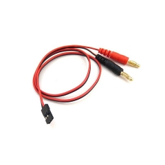 500mm 4.0mm Gold Plated Banana Connectors w/50cm Wires RC8056