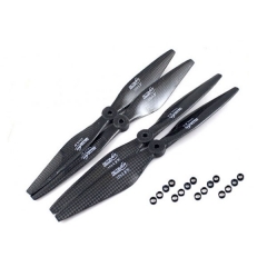 (4 pairs) Rctimer 10x3.8 CW CCW Carbon Fiber 1038 Propeller
