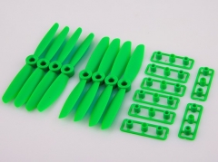 (4pairs) Rctimer 4x4.5" Mini FPV Racing Propeller CW CCW (Green)