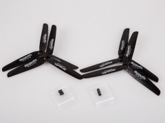 (2pair/bag) Rctimer Carbon Fiber 6x3" 3-Blade CW CCW Propeller