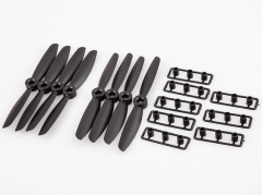 (4pairs) Rctimer 4x4.5" Mini FPV Racing Propeller CW CCW (Black)