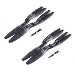 (4Pairs) Rctimer 12x4.5" Carbon Fiber 1245 CW CCW Propeller