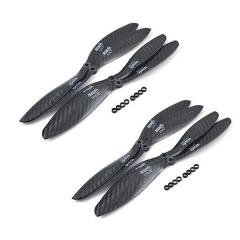 (4Pairs) Rctimer 11x4.7" Carbon Fiber 1147 CW CCW Propeller