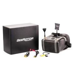 BeeRotor BVONE 5.8G 40CH Diversity FPV DVR Goggles 5" LCD