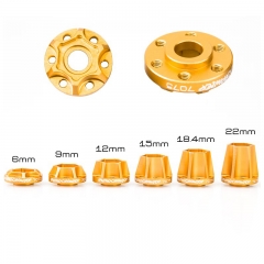 4Pcs 7075 CNC Aluminum 12mm Wheel Hex Hub