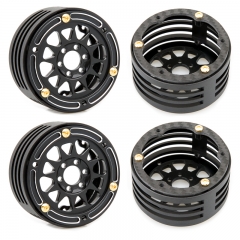 4Pcs Carbon Fiber 2.2 inch Performance LightWeight RC Car Crawler Wheel Shafty  MOA