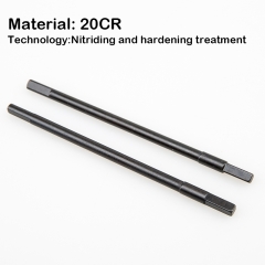 20CR Steel Hardened Shafts Rear Shaft For Rhino Axial Capra Axles