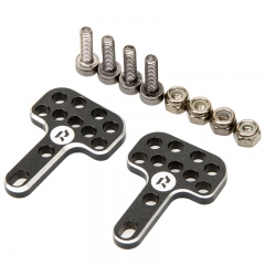 1 Pair 7075 Aluminum W1 Extend Shock Mounted to 95mm~100mm