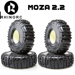2 Pairs MOZA 1.7 x 5.75 - 2.2 inch Competition Tires Super Sticky