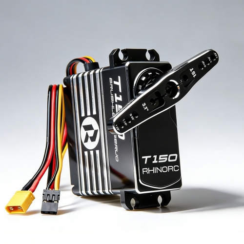 T150 17V 2196 oz Brushless Direct Power Servo 158KG
